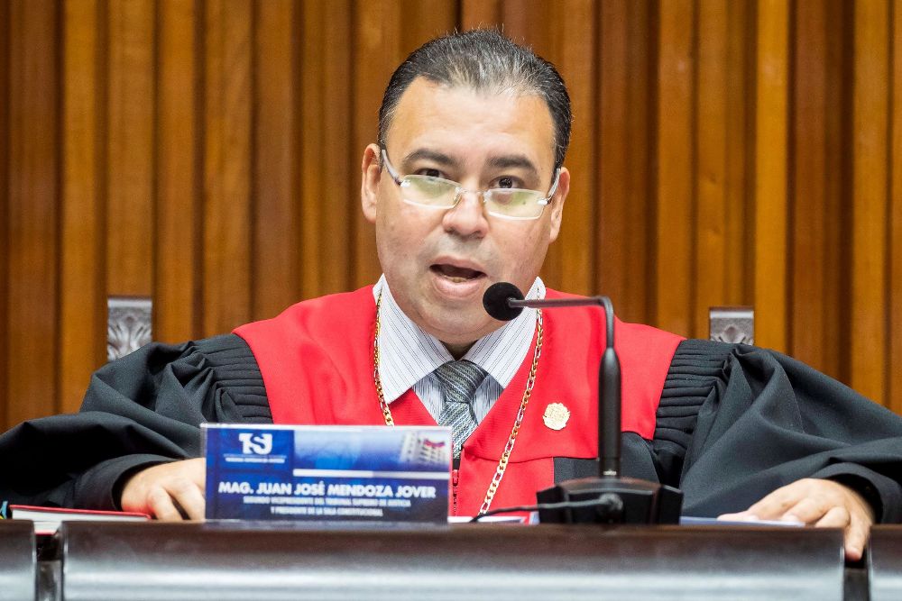 El magistrado del Tribunal Supremo de Justicia, Juan José Mendoza.