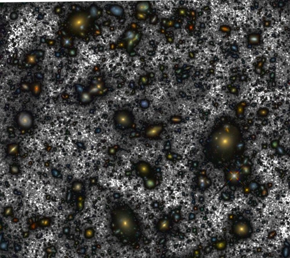 La imagen más profunda del Universo tomada desde el espacio ha sido obtenida recuperando una gran cantidad de luz alrededor de las galaxias distantes más grandes observadas por el telescopio Hubble.