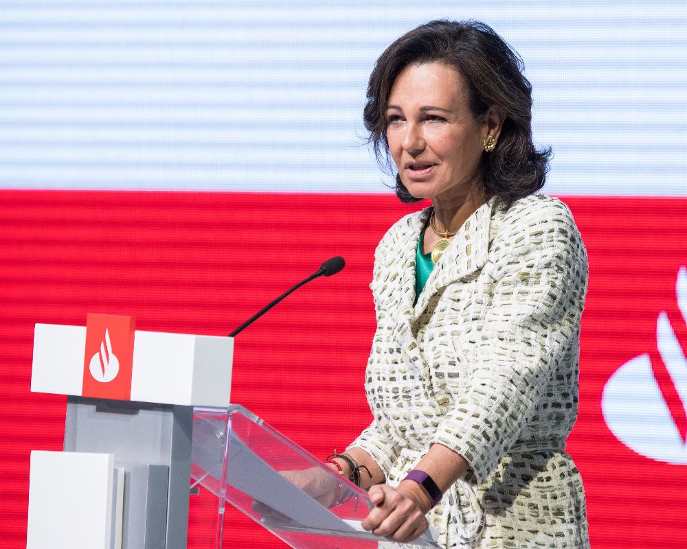Ana Patricia Botín, presidenta del Banco Santander. 