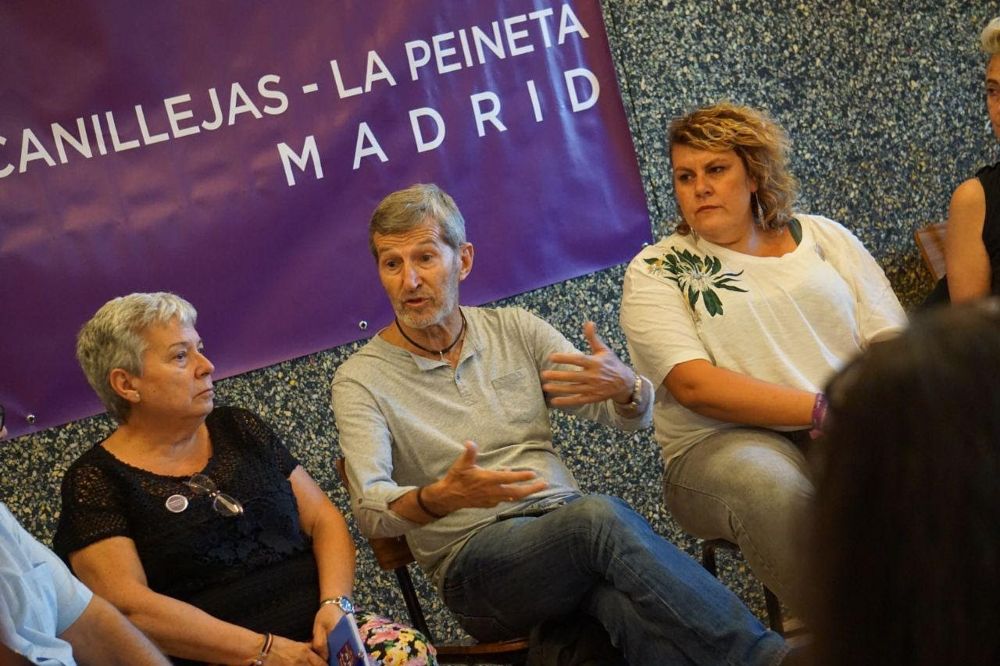 El secretario de Podemos Madrid, Julio Rodríguez.