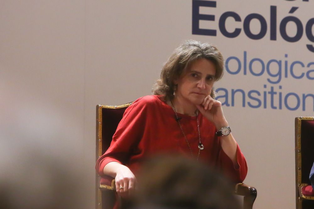 La ministra para la Transición Ecológica Teresa Ribera.
