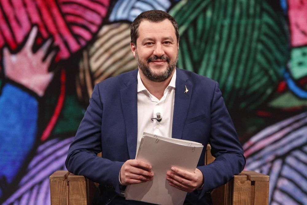 El vicepresidente del Gobierno italiano y ministro de Interior, Matteo Salvini.