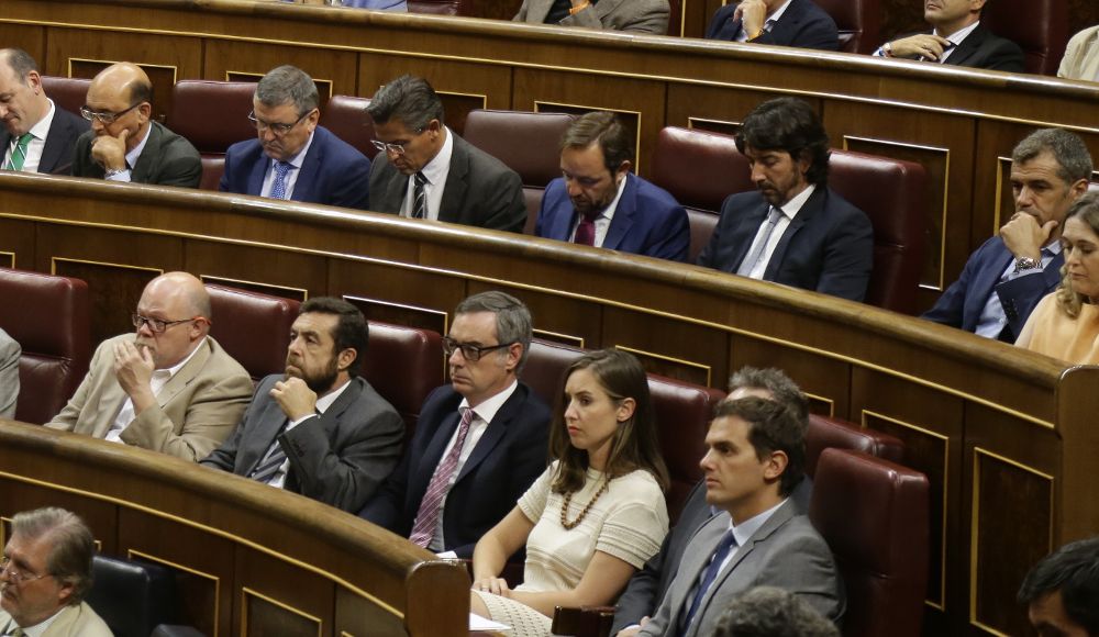 Grupo parlamentario de Ciudadanos en el Congreso de los Diputados.
