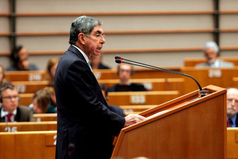 Óscar Arias en una imagen de 2011.