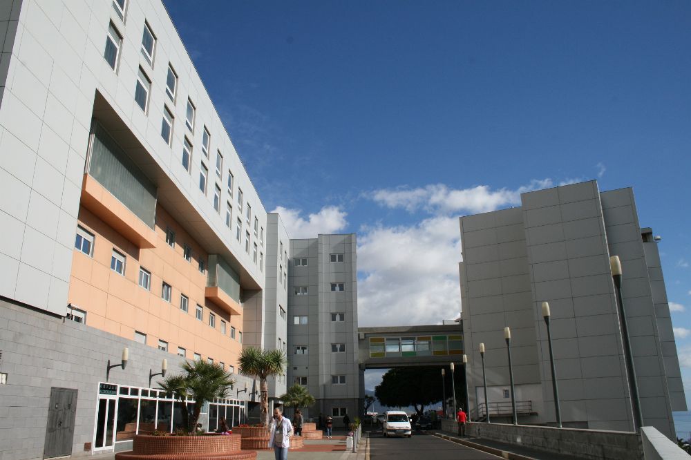 Vista del hospital Nuestra Señora de la Candelaria.