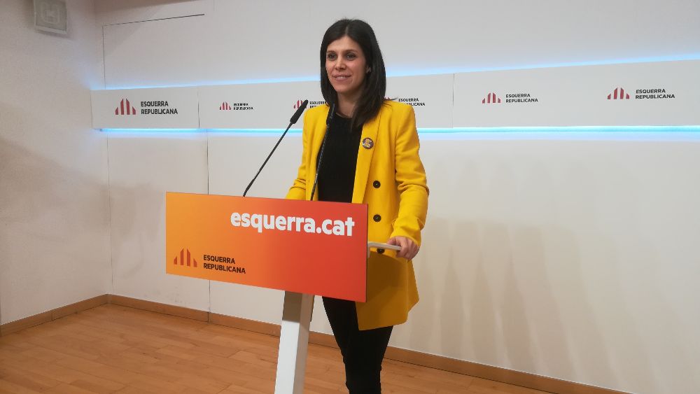 La portavoz de ERC, Marta Vilalta.
