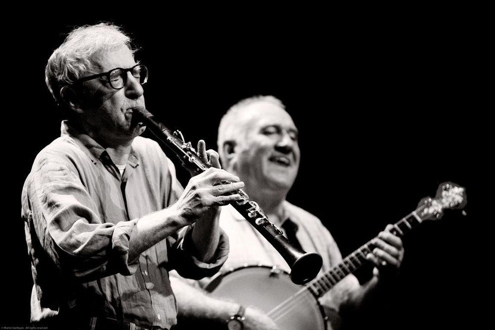 Woody Allen junto a la Eddy Davis New Orleans Jazz Band actuará en junio en Barcelona, Bilbao y Madrid.