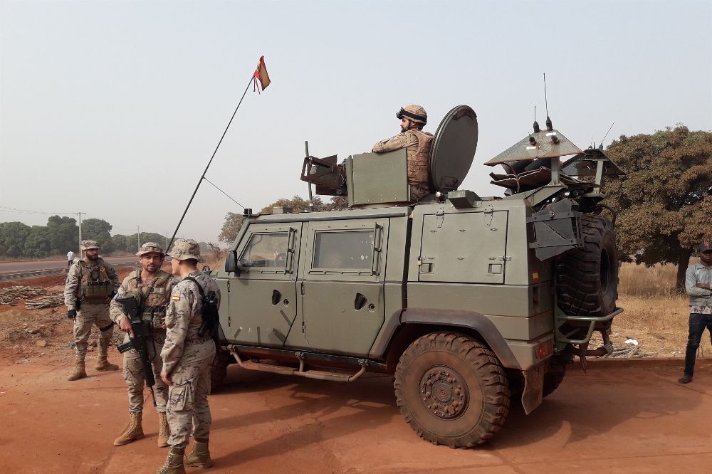Militares españoles en Malí.
