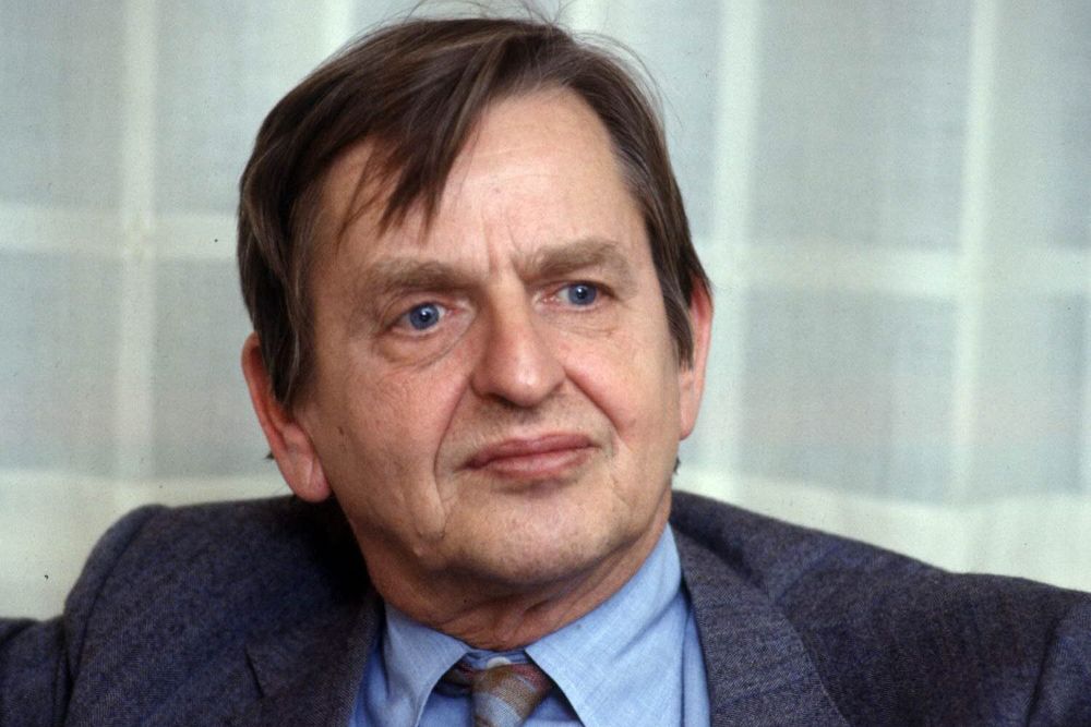 El político sueco asesinado Olof Palme.