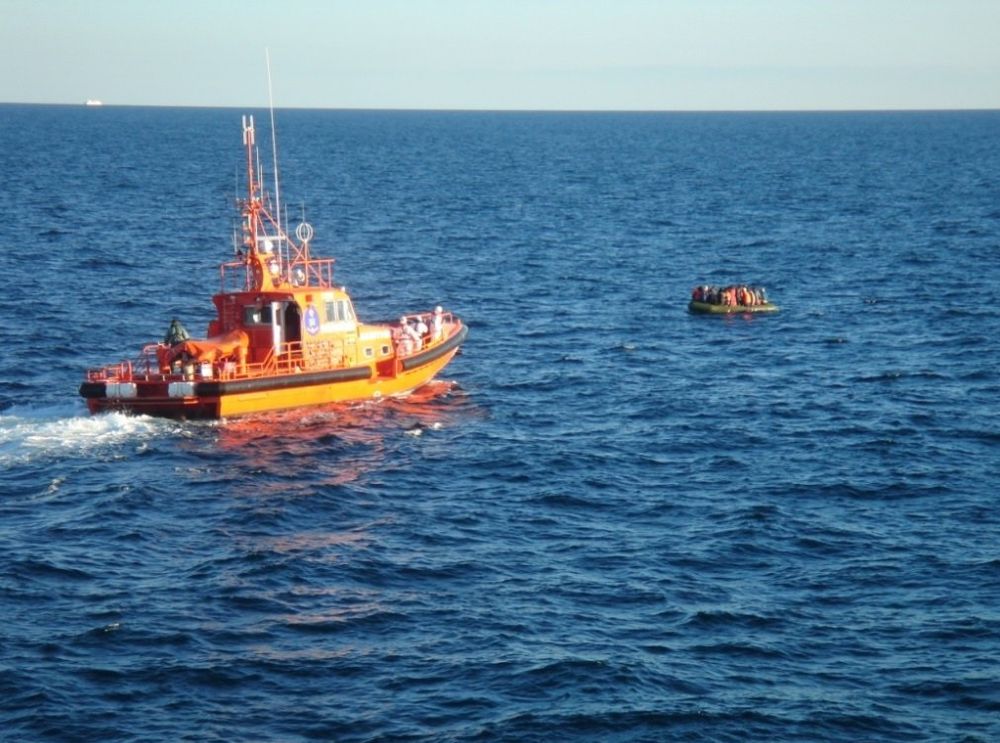 Salvamento Marítimo ha rescatado este año a 105 personas llegadas a las costas canarias.