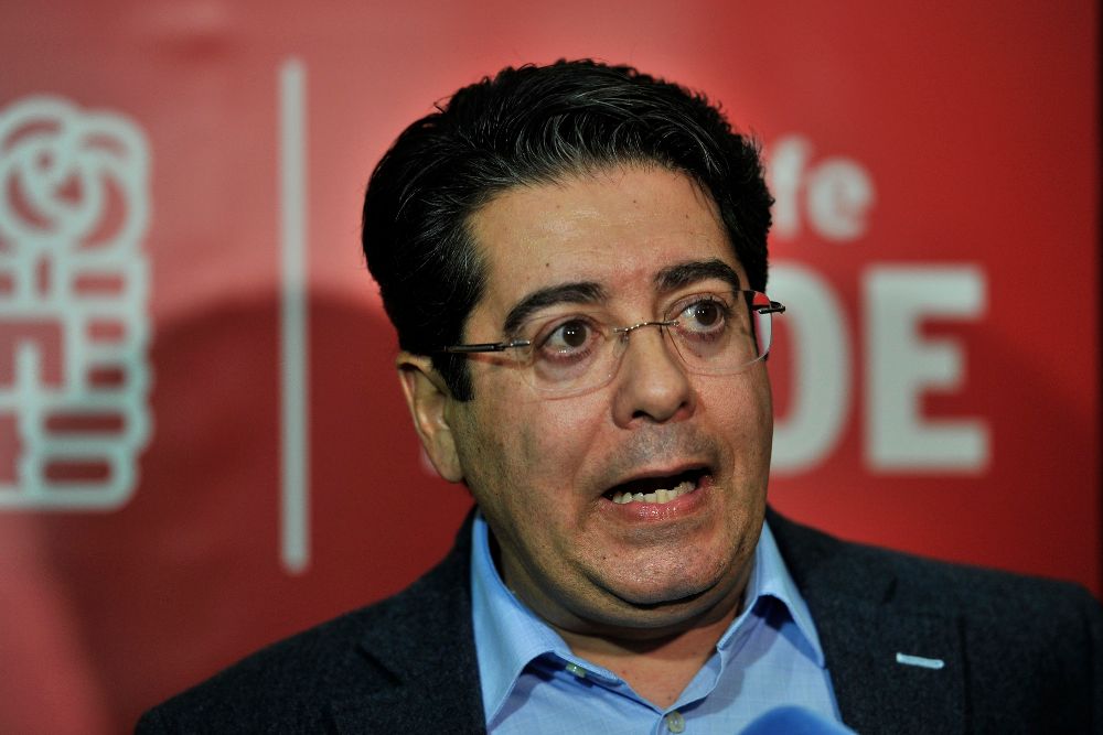 Pedro Martín, secretario general de PSOE tinerfeño.