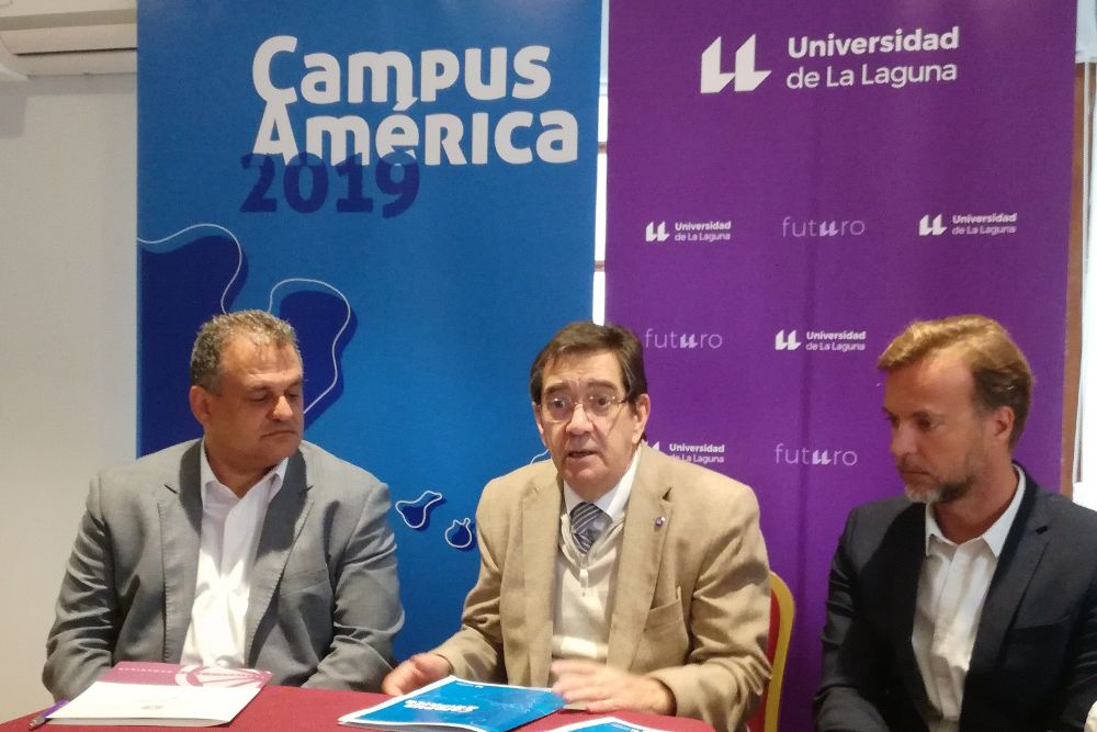 José Alberto Díaz, Antonio Martinón, y Ciro Gutiérrez (i-d).