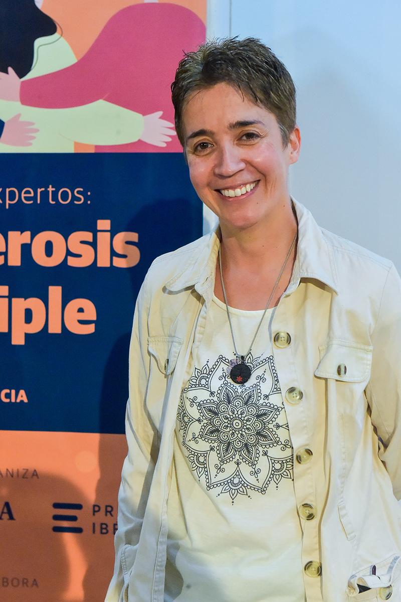 Mari Ángeles González, presidenta de la Asociación Tinerfeña de Esclerosis Múltiple (ATEM)