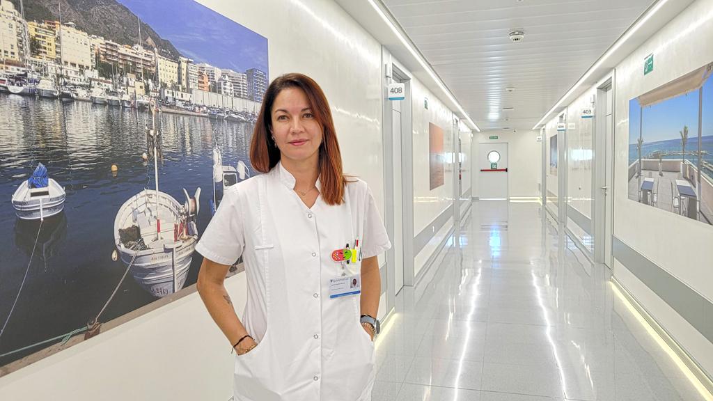 Davinia Cantero, directora de Enfermería del Hospital Quirónsalud Marbella.